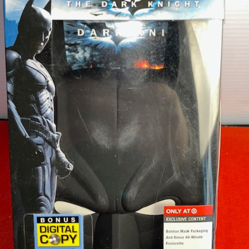 The product is a limited edition DVD set of the movie "The Dark Knight," the sec